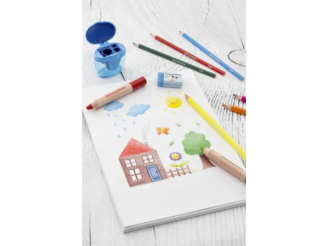 Taille-crayon Eberhard Faber 3 trous bleu