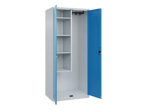 schoonmaakkast,HxBxD 1850x800x500mm,links 4vakken