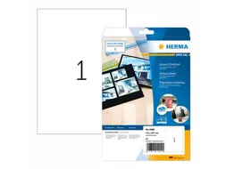 HERMA 4909 Glossy Etiketten A4 210x297mm Wit 25 stuks