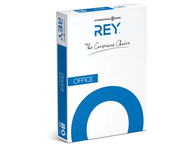 Kopieerpapier Rey Office A4 80 Gram Wit Quickpack 2500 Vel