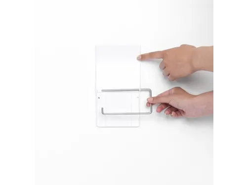 Renew Toiletrolhouder met Klep Wit Brabantia