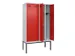 locker voor scheiding van kleding,HxBxD 2120x1200x500mm,4vak