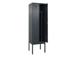 locker voor scheiding van kleding,HxBxD 2120x600x500mm,2vak - 1