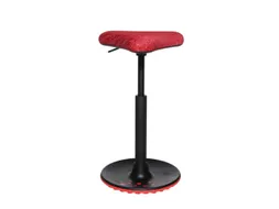 Zit-/stahulp Beweeglijk Zitmechanisme Triangelzitting Rood Stof