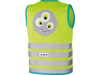Crazy Monster Jacket Reflecterend Fluohesje Kind Groen Small - 3
