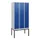 locker,HxBxD 1950x900x500mm,3vak,vak B 300mm,cil.-slot,voetonderstel
