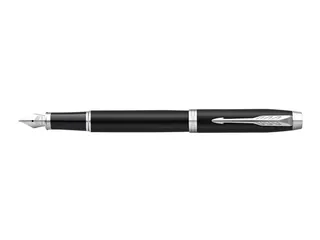 Parker IM Vulpen Matt Black CT Finish Medium Blauwe inkt - 2