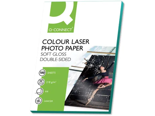 Fotopapier A4 Zachtglanzend 218 Gram Pak 100 Vel
