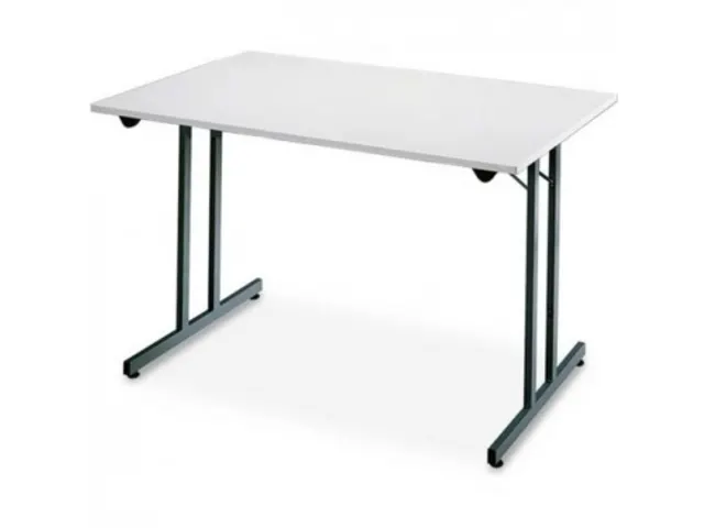Table Pliante Polyvalente Empilable Hxlxp 740X140X800Mm Piètement Noi