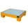Opvangbak Staalplaat Bxdxh 800x900x220mm 61l Met Rooster Ral 2000