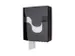 Toiletpapier dispenser Celtex Mini Jumbo zwart