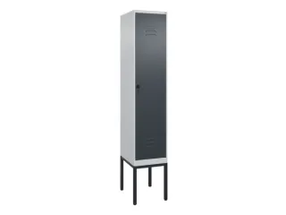 locker,HxBxD 2120x400x500mm,1vak,vak B 400mm,draaigrendel - 1