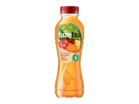 Frisdrank Fuzetea peach hibiscus petfles 400ml