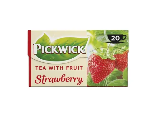 Thee Pickwick aardbei 20x1.5gr