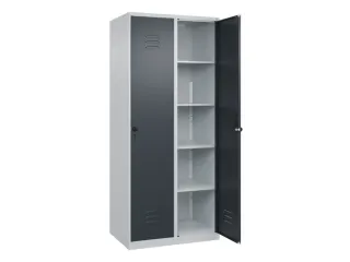 wasgoedverdeelkast,HxBxD 1850x800x500mm,vak B 400mm,draaigrendel - 2