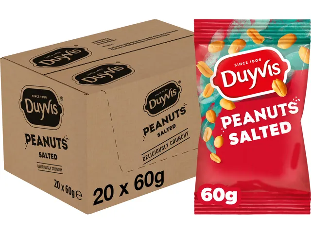 Cacahuètes salées Duyvis sachet 60g
