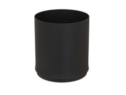 Afvalbak Ecoace Basis 41 Liter Zwart