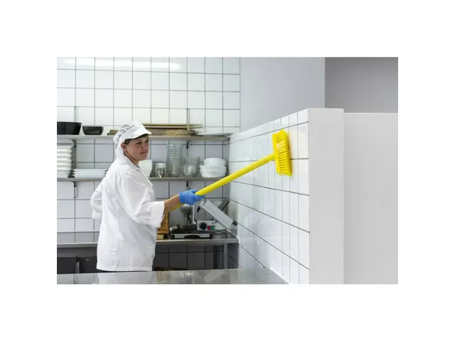 Vikan Hygiene Luiwagen Hard Geel Compact 225mm