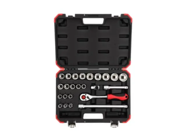 GEDORE R69013024 Dopsleutelset 1/2 inch 10-32mm 24stuks