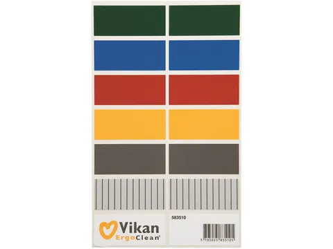 ErgoClean 583510 stickervel voor kleurcodering