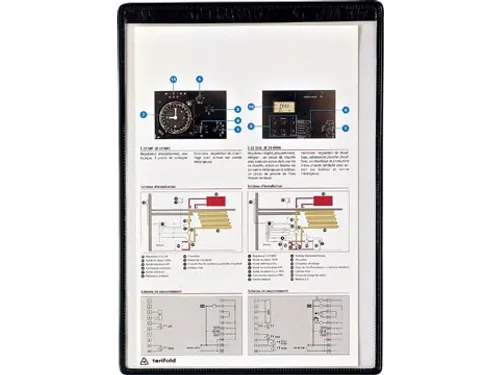 Tarifold magnetische tas