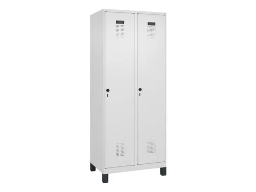 locker voor scheiding van kleding,HxBxD 1950x800x500mm,2vak
