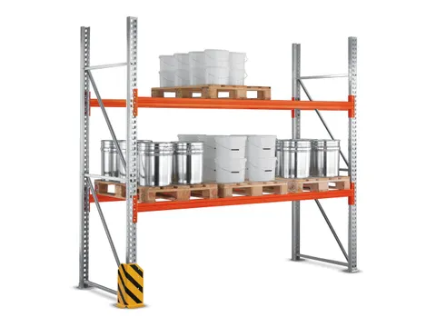 palletstelling,grondveld,HxBxD 2700x1825x1100mm,vakl. 2240kg