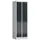 Lockerkast 1800x590x500mm 2x3 vakken cilinderslot, sokkel, RAL7016