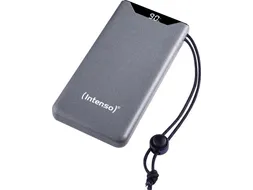 F10000 Powerbank 10.000 mAh Li-Po Display PD en QC 3.0 grijs