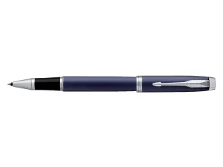 Rollerpen Parker IM Matte blue CT Finish Fijn Zwarte inkt - 1