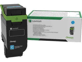 75M2HC0 LEXMARK CS/CX toner cyan return - 1
