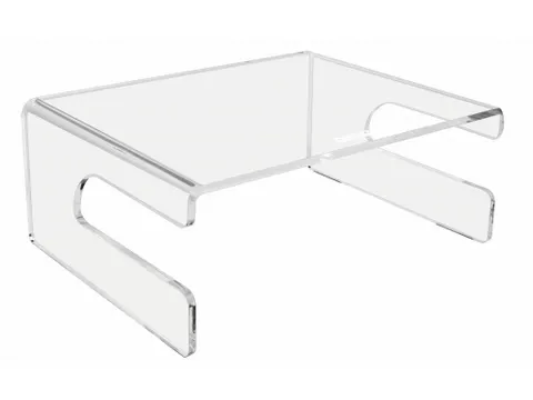 Monitorstandaard Transparant Acryl 120mm