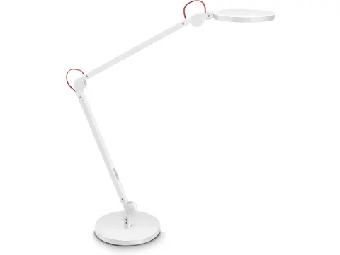 Professionele design bureaulamp CEP Giant wit extra langearm 11W LED