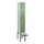 locker met bank,HxBxD 2120x300x815mm,1vak,vak B 300mm,draaigrendel