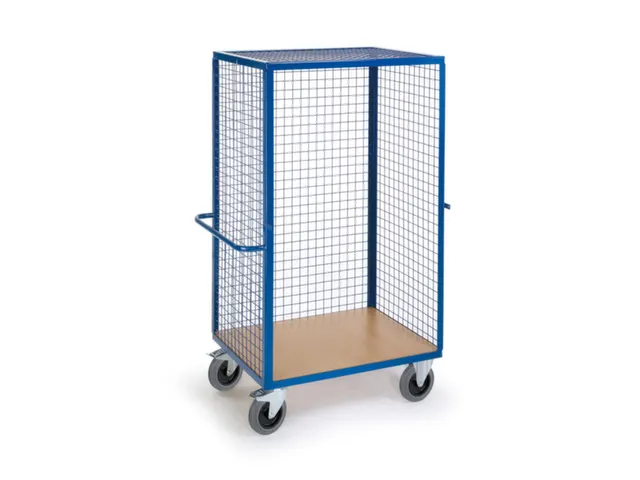 kastwagen,draagverm. 600kg,laadvl. LxB 1215x800mm,houtplaat