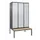 Z-garderobekast,HxBxD 2120x1200x815mm,6vak,vak B 400mm,cil.-slot