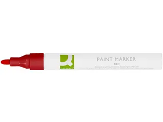 Q-CONNECT Paintmarker op oliebasis ronde punt 2-3mm Rood - 2