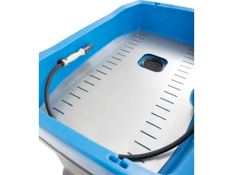 geperforeerd inzetelement,v. reinigingstafel,BxD 908x551mm,RVS