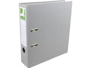 ordner A4 uit PP en papier 80 mm grijs - 2