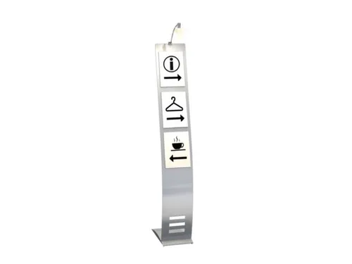Infostandaard Hxbxd 1650X260X420Mm Ral9006