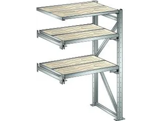 uittrekstelling voor zware lasten,HxBxD 2000x1290x860mm,vaklast 1000kg - 1