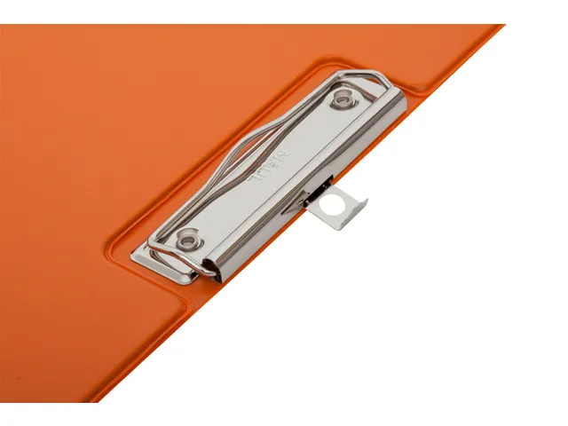 Klembordmap MAUL A4 staand met penlus PVC neon oranje