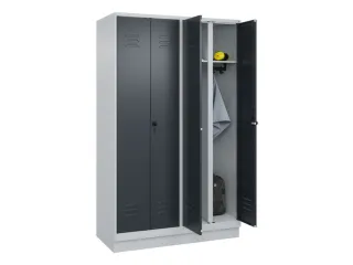 locker voor scheiding van kleding,HxBxD 1950x1200x500mm,4vak - 3