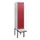 Dubbeldekse dekenkist,HxBxD 1950x400x815mm,1x2vak.,vak B 400mm