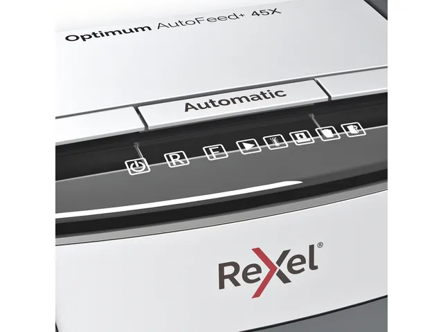 Papiervernietiger Rexel Optimum Auto+ 45X snippers 4x28mm