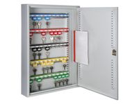 Sleutelkast Hxbxd 550X380X80Mm 50Haakjes 1Deur Ral7035