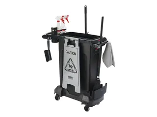 Schoonmaakkar Afvalverzamelaar Slim Jim Rim Caddy Kit 87 Liter Zwart - 3