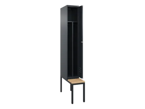 locker voor scheiding van kleding,HxBxD 2120x300x815mm,1vak