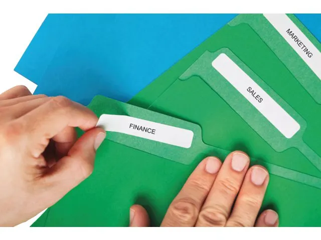 Etiket Dymo 99011 assortiment kleurenetiketten 28x89mm