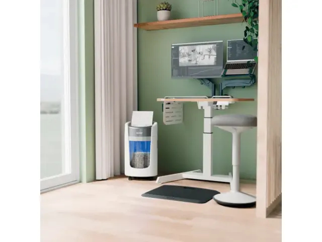 Papiervernietiger Leitz IQ OptiMax 225 Home Office P5 snippers 2x15mm